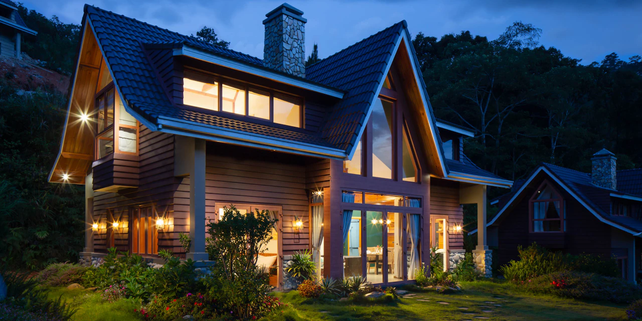 Orange County home with a well-maintained roof by Stay Dry Roofing